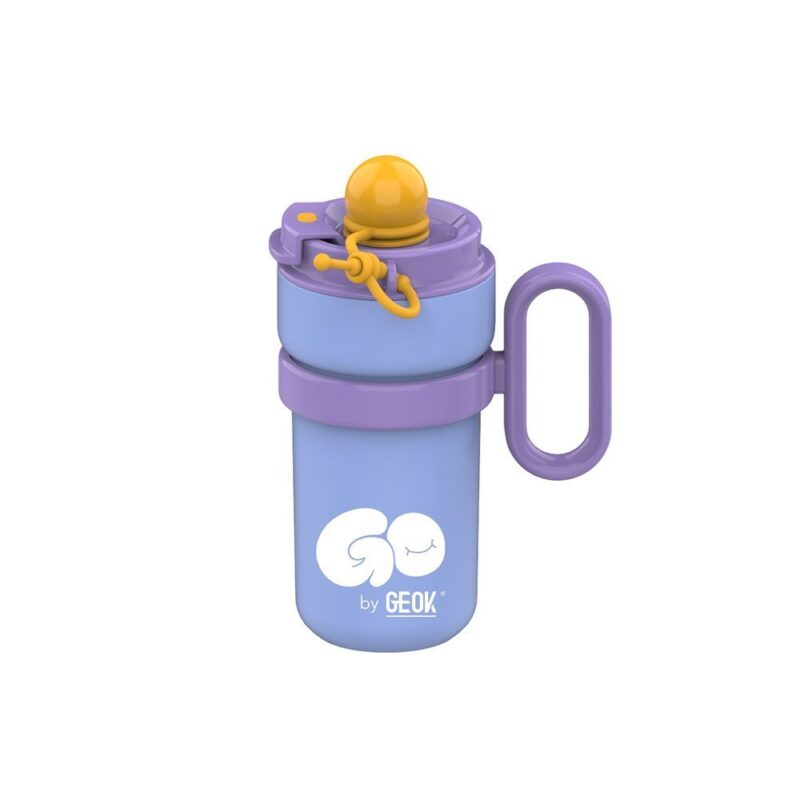 Double Drinking Lid Vacuum Stainless Steel Cup with Handle - Image 7