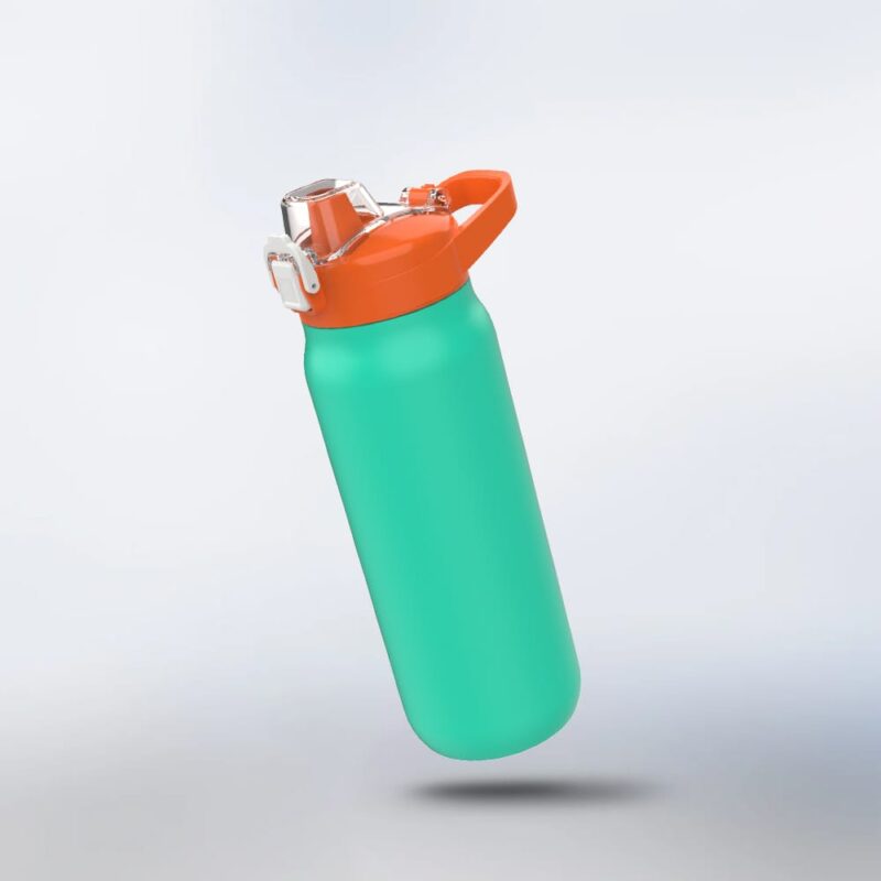 24 oz Stainless Steel  bottle with press button