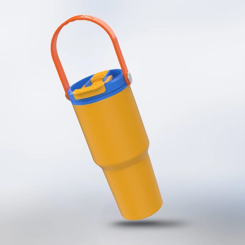 710ml stainless steel bottle with handle