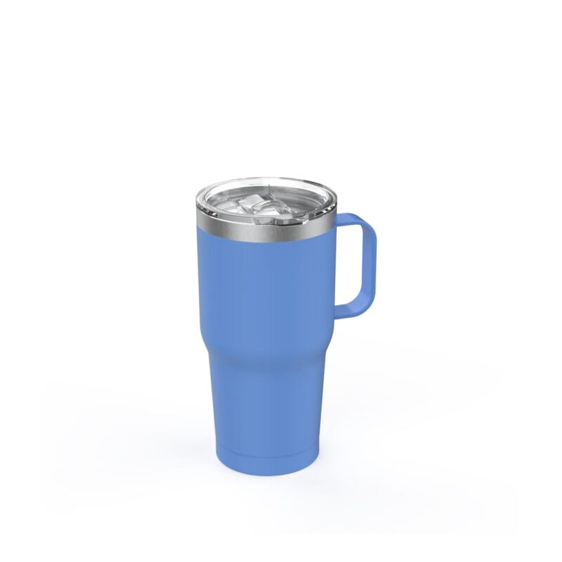 Stainless Steel Double Wall Travel Mug with Handle