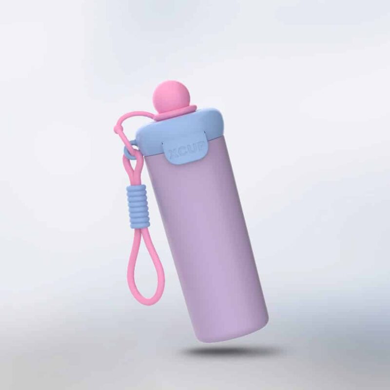 600ml stainless steel bottle with nylon handle